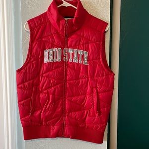 Ohio State Buckeyes Quilted Puffer Vest